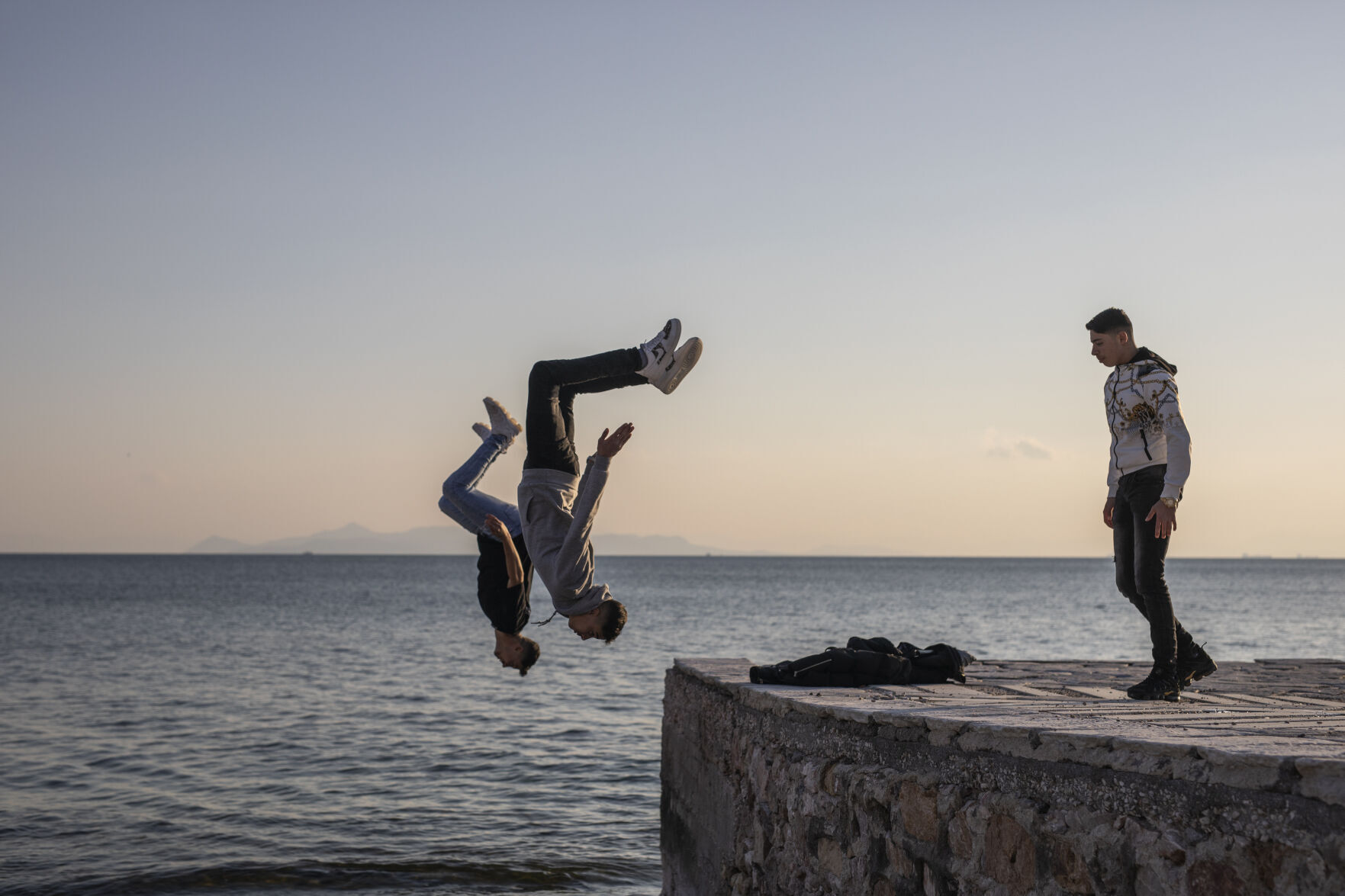APTOPIX Greece Daily Life